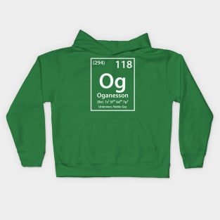 Oganesson Element Kids Hoodie